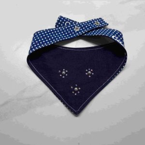 Bandana perle fleur