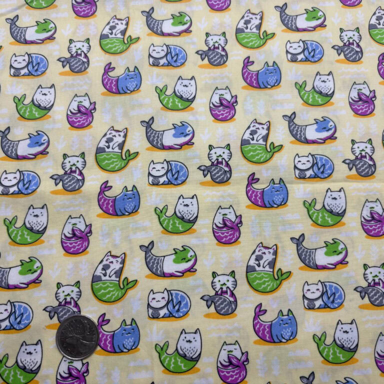 tissus animaux poisson-chat