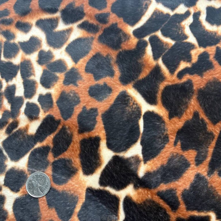 tissus autre textures leopard