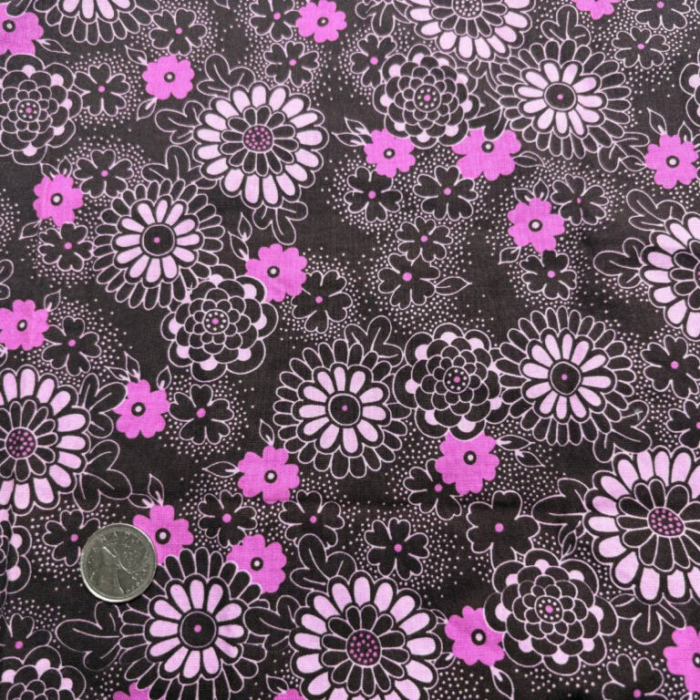tissus nature fleurs
